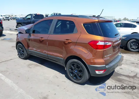 2018 Ford Ecosport Se z USA, uszkodzony, nr VIN MAJ3P1TE2JC249248
